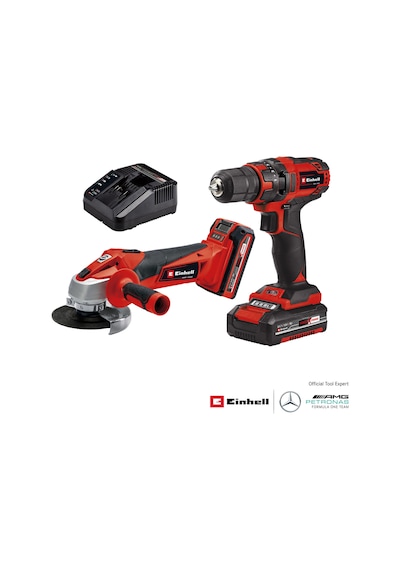 Einhell TC-TK 18 Li Kit (CD+AG) (1x1,5 Ah + 1x3,0 Ah) Akülü Alet Seti - 4257238