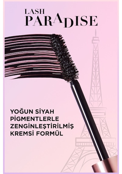 L'Oreal Paris Lash Paradise Intense Maskara Black Ekstra Siyah
