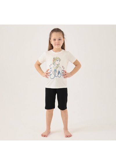 Frozen D4803-2 Çocuk  Krem Pijama