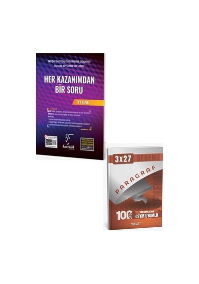 2027 Karekök 2027 Tyt Fizik Her Kazanımdan Soru Bankası+anla Kazan Paragraf Deneme