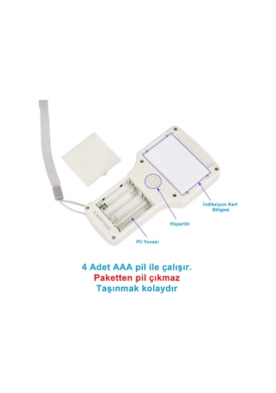 Zx-08cden 10 Frekans Rfid Okuyucu Yazıcı Kopyalayıcı El Tip Kutu 2.8 Ekran Sesli İkaz Nfc Şifreli K
