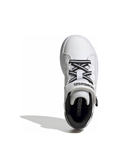 Ftwwht/cblack/gretwo Adidas Çocuk Günlük Spor Ayakkabı Lightorama Court El C Kj6996 beyaz