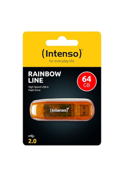 Intenso 64gb Usb2.0 Rainbow Line Flash Bellek 3502490