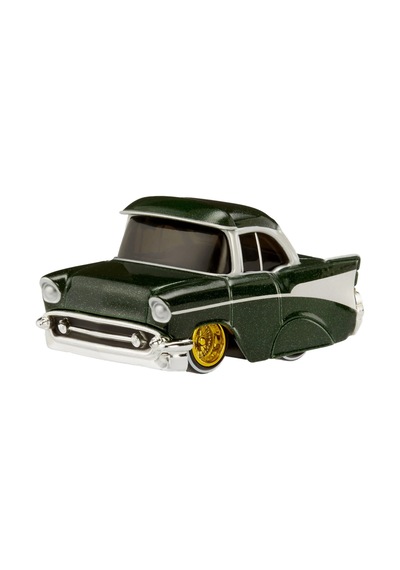 Adore Oyuncak Cartuned S3 1957 Chevy Bel Air - Yeşil Lowrider Araba Ict526728