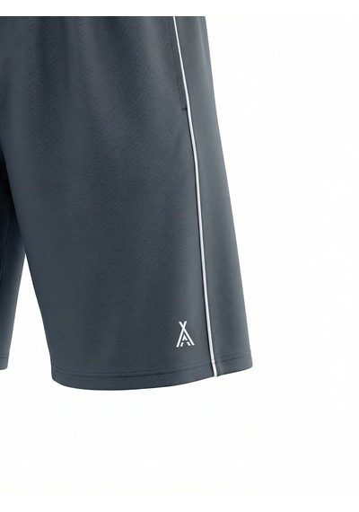 Orendahill Erkek Spor Şort Hızlı Kuruyan Esnek Regular Fit Trim Biyeli Activewear Antrasit