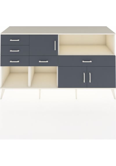 Kronos Konsol 2 Raflı 5 Çekmeceli 3 Kapaklı 176x59x99 Aytaşı-antr Aytaşı-antrasit Kronos Konsol 2 Raflı 5 Çekmeceli 3 Kapaklı 176x59x99 Aytaşı-antr Aytaşı-antrasit