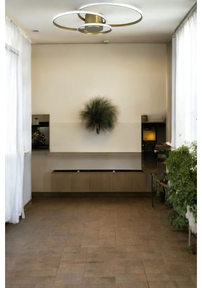 Sole Modern Tasarım Eskitme Renk Salon - Mutfak - Hol Beyaz L... Eskitme