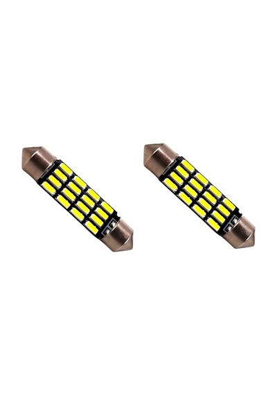 Fardoktoru 39Mm Beyaz 16 Smd Sofit Oto Led İç Aydınlatma Ampulü