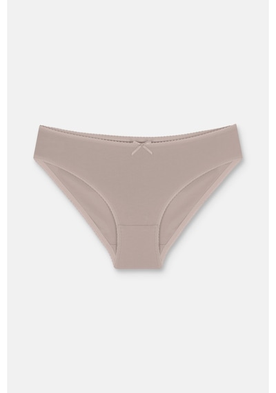3'lü Pamuklu Normal Bel Slip Külot Turuncu