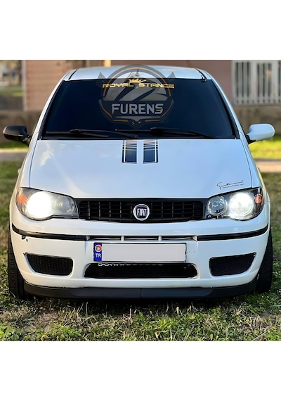 Fiat Palio 1997-2012 Uyumlu H Lip Esnek Ön Lip 2 Parça Karlık Ön Ek Tampon Altı Dill