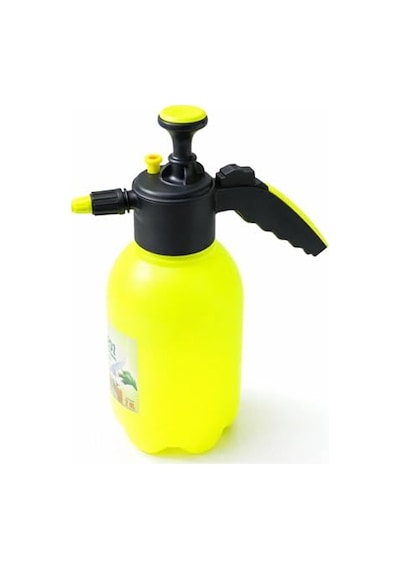 Çiçek Sulama Pompası, 2 Lt, Püskürtmeli, İlaçlama, Yaprak Yıkama, Bahçe Temizliği İçin, Ergonomik, Basınçlı, El Tipi, Sprey Pompası, Dayanıklı Plastik Gövde, Püskürtme Pompası Sarı