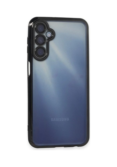Samsung Samsung Uyumlu Galaxy A25 5g Kılıf Razer Lensli Silikon - Siyah
