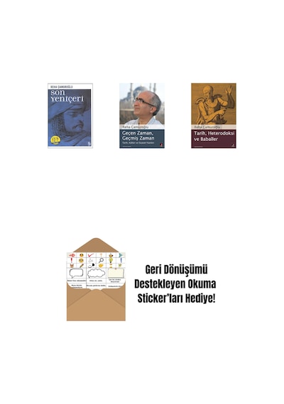 Son Yeniçeri Midi Boy + Geçen Zaman, Geçmiş Zaman + Tarih, Heterodoksi Ve Babailer + Okuma Sticker'ları