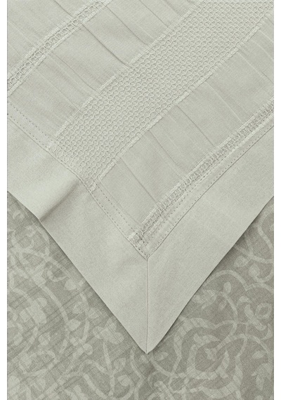River 3 Parça Tek Kişilik Pike 170x230 Cm, Fıttd. Çarşaf , Yastık Kılıfı Takımı %100 Pamuk Mint Yeşili