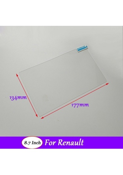 Renault 8,7 Inç Multimedya Nano Anti-broken Ekran Koruyucu Film