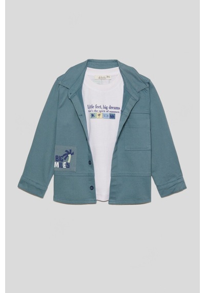 Xo Kids Erkek Çocuk Ceket 1-4 Yaş 48621 İndigo