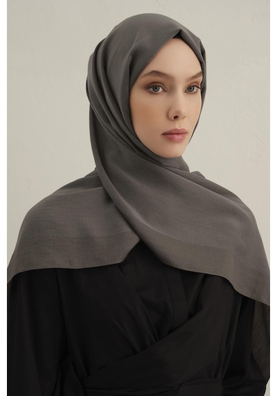 Armine Düz Lyocell Şal - Duman 18