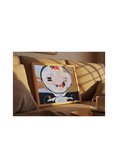Hilma Af Klint Evrim No.13 Çerçevesiz Poster 30x42 Cm A3 Tablo Soyut Sanat Duvar Dekoru