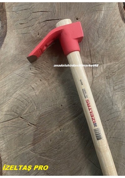 İzeltaş Pro Keser Çelik Usta Keseri Dövme Çelik Keser Yekpare Çelik 400gr Saplı