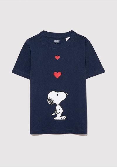 Mavi - Snoopy Baskılı Lacivert Tişört 7610242-70488 Lacivert Mavi - Snoopy Baskılı Lacivert Tişört 7610242-70488 Lacivert