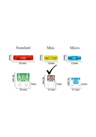 Mini Bıçak Sigorta Çoklayıcı  Fuse Tap 1 Adet
