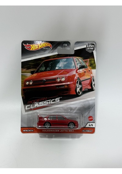 Hot Wheels Premium Car Culture Volkswagen Jetta Mk3 Kırmızı