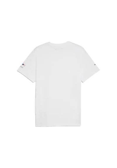 Puma Bmw Mms Ess Graphic Tee Erkek Beyaz Tişört 63489902 Beyaz