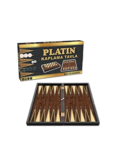1020371 Platin Tavla Büyük ,star Okey