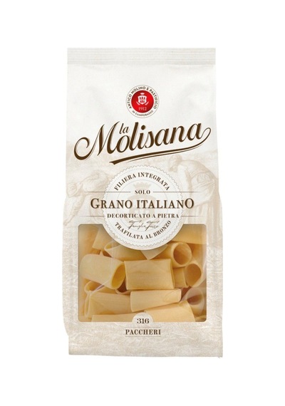 5 Adet La Molisana Paccheri N316 Sade Kısa Makarna 500 G