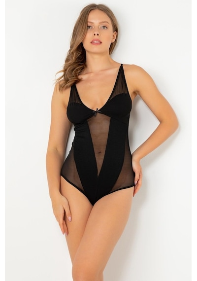 Miorre Modal Çıtçıtlı Fantezi Body