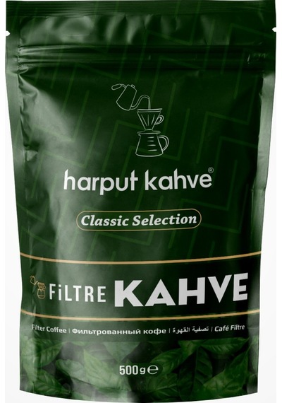Filtre Kahve 500g Kilitli Folyo Ambalaj