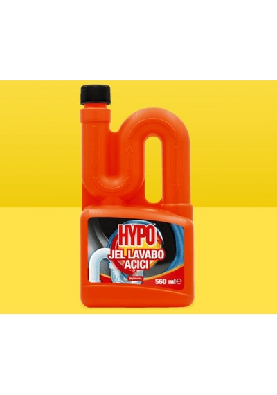 Hypo Lavabo Açıcı Jel 560 Ml 24'li Paket