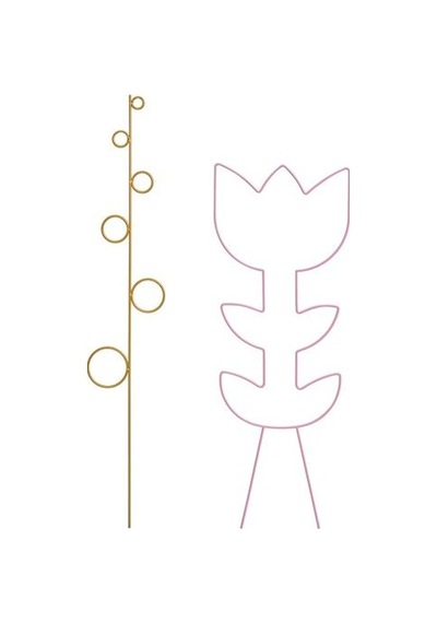 Ikea Doftrıps Bitki Desteği, Çok Renkli, 2'li Set / İç/dış Mekan