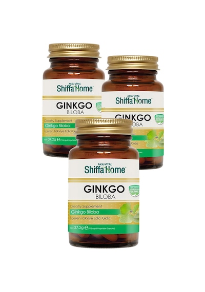 Aksu Vital Shiffa Home Ginkgo Biloba Kapsül 620 MG 60 Kapsül 3 Adet