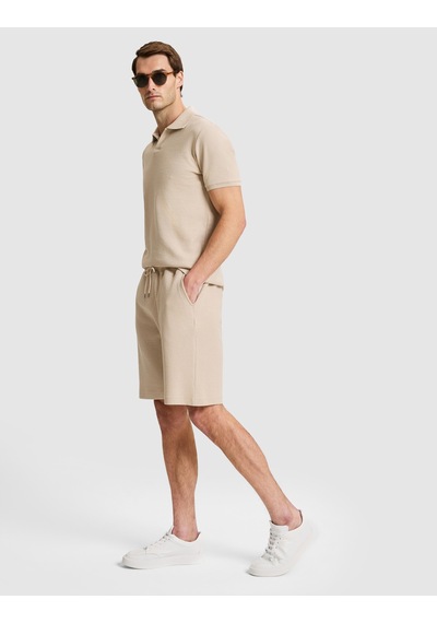 Pierre Cardin Koyu Bej Comfort Fit Örme Şort 50321174-vr088