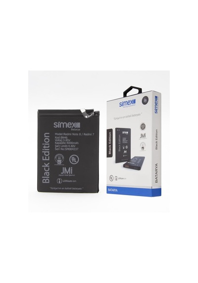 Simex Redmi Note8 / Redmi7 İle Uyumlu Sbt-01 Batarya