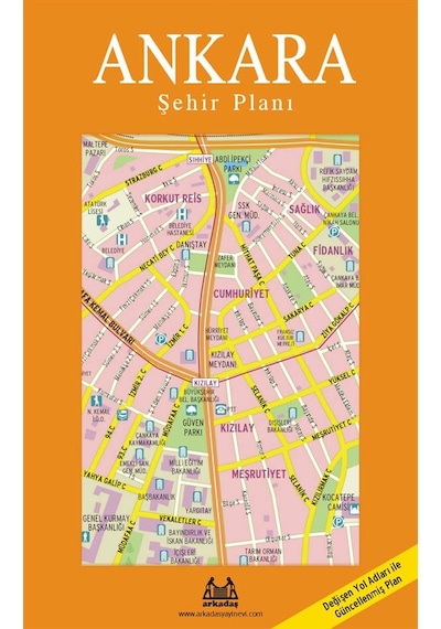 Ankara Şehir Planı- Arkadaş Yayıncılık