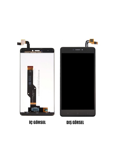 Teknonet Xiaomi Redmi Note 4x Uyumlu Lcd+dokunmatik - Beyaz