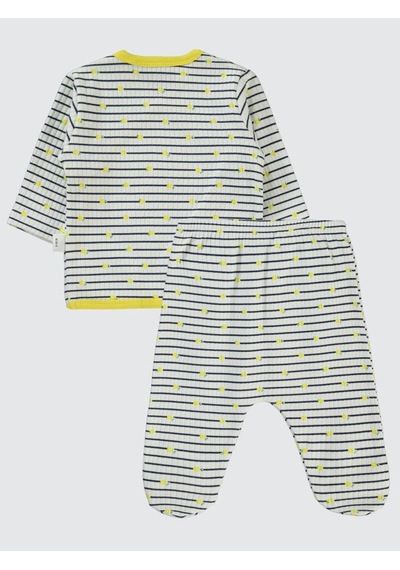 Civil Baby Lıttle And Pretty Empirme Zıbın Takımları Sarı