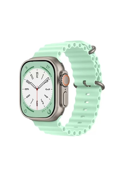 Zenviaat Newface Apple Watch Uyumlu38mm Ocean Kordon - Açık Yeşil Znv2027