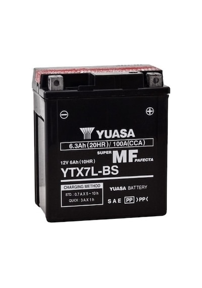 Yuasa YTX7L-BS AGM Motosiklet Aküsü