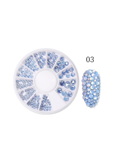 UR SUGAR BLUE MAVİ SWAROVSKİ SÜSLEME TAŞ SETİ