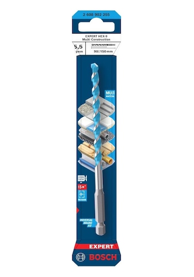 Bosch Expert Hex-9 5,5 X 150 Mm Çok Amaçlı Matkap Ucu 2608902255
