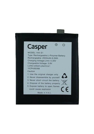 Casper Via E1 Batarya Pil 2500mAh