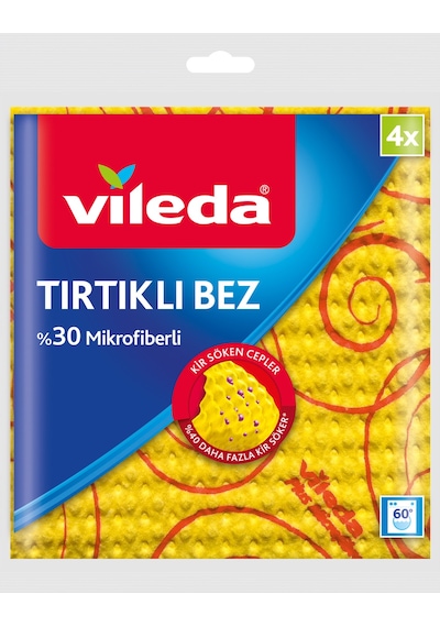 4 Lü %30 Mikrofiberli Mutfak Bezi Diğer