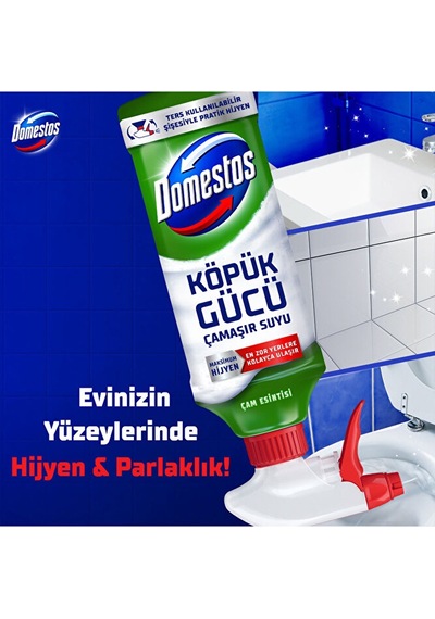 Domestos Köpük Gücü Köpük Çamaşır Suyu Çam Ferahlığı 450 Ml X3 Diğer