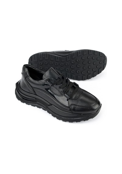 Ziya Erkek Hakiki Deri Günlük Sneaker 1611065z002 Siyah 1611065z002 000 40
