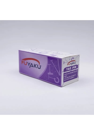 Fuyaku 40 Mm Standart Kılçık Etiketleme Plastiği Şeffaf 10.000 Adet