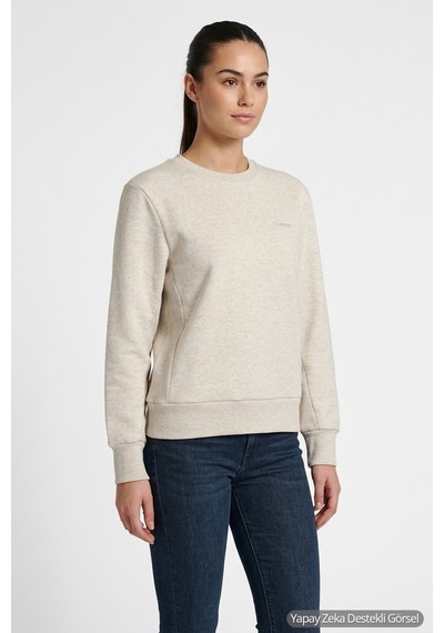 Hummel Rosel Kadın Sweatshirt BEYAZ