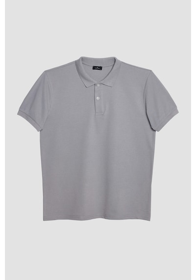 Tudors Erkek Slim Fit Dar Kesim Pamuklu Yumuşak Dokulu Serin Tutan Kumaş Düz Pike Gri Polo Yaka Tişört-31690-gri Gri Tudors Erkek Slim Fit Dar Kesim Pamuklu Yumuşak Dokulu Serin Tutan Kumaş Düz Pike Gri Polo Yaka Tişört-31690-gri Gri